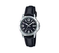 Orologio Donna Casio LADY DATE, LEATHER - BLACK [Ø 35 mm]