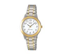 Orologio Donna CASIO LTP-1263PG-7BEG Bracciale Acciaio Bianco Gold Vintage