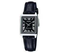 Orologio Donna Casio LTP-V007L-1B Rettangolare Quadrante Nero Cinturino Pelle...