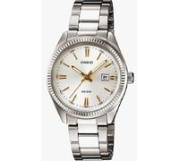 Orologio Donna CASIO ref.LTP-1302D-7A2VD acciaio Argentè datario Water resist