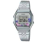 Orologio Donna Casio Vintage Digitale Bianco Floreale - LA680WA4CDF