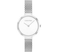 Calvin Klein Orologio analogico argento / bianco, Taglia One Size
