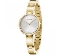 Orologio Donna CK CALVIN KLEIN WAVY K9U23546 Bracciale Acciaio Dorato Gold