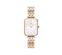 Orologio Donna Daniel Wellington Quadro Madreperla Quadrante Bianco Acciaio...
