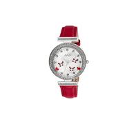 Orologio Donna DIDOFA' PAPILLON DF-3012D Pelle Rosso Swarovski 3D