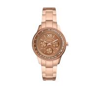 Orologio Donna FOSSIL STELLA ES5109 Multifunzione Acciaio Rosè Marrone
