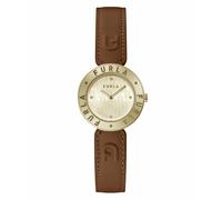 Furla Brown Leather Dress Watch