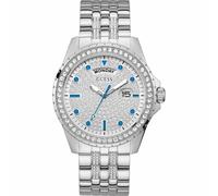 Guess watches comet orologio Uomo Analogico Al quarzo con cinturino in Acciaio INOX GW0218G1