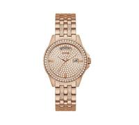 Orologio Donna Guess Lady Comet GW0254L3 Quadrante Pavè Di Cristalli Bianchi