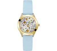 Orologio Donna GUESS MINI WONDERLUST GW0678L1 Silicone Celeste Gold Dorato