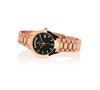 Orologio Donna HOOPS LUXURY DAY DATE 2620L-RG02 Bracciale Acciaio Rosè Nero