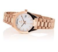 Orologio Donna HOOPS LUXURY DAY DATE 2620L-RG03 Bracciale Acciaio Rosè Bianco