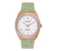 Jason Hyde Orologio Donna JH20011 Analogico al quarzo con cinturino in tela Ø 36 mm Oro