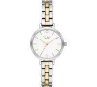 Orologio Donna Kate Spade New York Metro Bracciale Oro Argento Quarzo 30mm KS...
