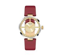 Kenneth Cole Orologio Analogico al Quarzo Donna con Cinturino in Pelle 10022539B