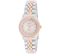 Liu Jo - Orologio Elegante da donna al quarzo in acciaio bicolore - Dancing Elvy TLJ2662 - Orologio con cristalli nel quadrante e cinturino in acciaio bicolore