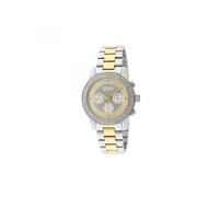 Orologio Donna LIU JO Luxury STEELER PAVE' TLJ748 Chrono Acciaio Dorato Bicolor