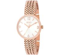 Orologio Donna LIUJO LUXURY ENCADRE' ref.TLJ2078 Acciaio Rosè maglia Milano 32mm