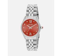 Orologio Donna LiuJo TINY ref.TLJ2135 acciaio Swarovski con quadrante Rosso 30mm