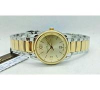 OROLOGIO DONNA LUCIEN ROCHAT ORO E ACCIAIO SWISS MADE, GESTE LADY,DIAL CHAMPAGNE
