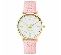 Nine West Multicolor Leather Dress Watch