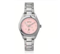Orologio Donna Ops Bright OPSPW-1058 Lunetta Liscia Quadrante Rosa