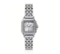Orologio Donna Ops French OPSPW-981 Silver Ghiera Brillanti Bianchi