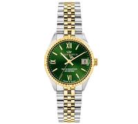Philip Watch Orologio Donna, Tempo, Data, Analogico, Cinturino in Acciaio, Collezione Caribe - R8253597656