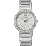 Orologio Donna Seiko Solar Quadrante Madreperla Cinturino Acciaio Inox SUP467P1