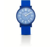 Orologio Donna Solo Tempo al Quarzo in Silicone OPS Posh Blu Rosa Azzurro