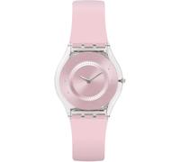 Swatch Orologio analogico al quarzo da donna con cinturino in silicone SFE111