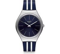 Swatch Orologio analogico al quarzo da uomo con cinturino in silicone SYXS106