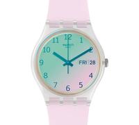 Orologio Donna Swatch ULTRAROSE Silicone Solo Tempo Rosa GE714
