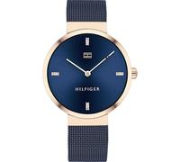 Orologio Donna TOMMY HILFIGER LIBERTY 1782219 Bracciale Acciaio Mesh Blu Rosè