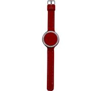 Orologio Donna ZITTO DIVA NE Lipstick Red Silicone 39mm Swarovski
