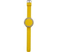 Orologio Donna ZITTO DIVA NJ Lady Yellow Silicone Colorato 39mm Swarovski