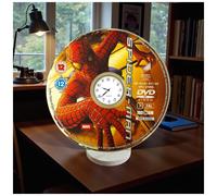 Orologio DVD Spider-Man con Supporto in Legno, Decorazione Supereroe