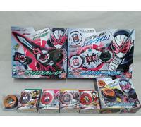 Orologio e supporto Kamen Rider Zi-O DX Ziku Driver & Jikan Blade & 4 Ride & ...