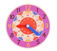 Orologio educativo in legno, giocattolo educativo per l'ora, cognitione, giocattolo educativo per la scuola materna, junior, orologi di laurea, insegnante, insegnante di raccontare il tempo silenzioso