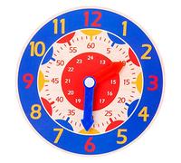 Orologio educativo in legno, giocattolo educativo per l'ora, cognitione, giocattolo educativo per la scuola materna, junior, orologi di laurea, insegnante, insegnante di raccontare il tempo silenzioso