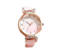 Orologio elegante orologio analogico al quarzo da donna con cinturino in pelle numeri arabi Orologio casual è un ottimo regalo per l'orologio da polso da donna