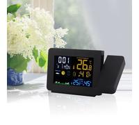 Orologio elettronico Casa Sveglia elettronica Proiezione Schermo a colori IPX4