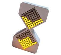 Orologio elettronico programmabile con sabbia con timer da 30 minuti, ricarica USB, luce notturna, timer elettronico per cucina digitale
