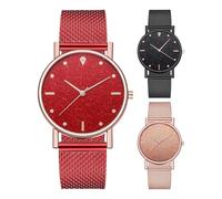 Orologio Fashion Cinturino A Maglie Lucente