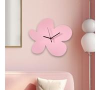 Orologio floreale Orologio da tavolo con ornamento silenzioso per il