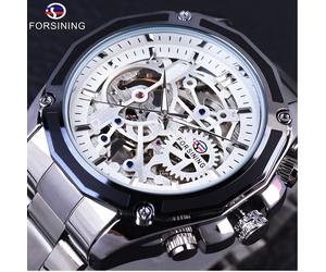 Orologio FORSINING - Argento / Bianco KP14500