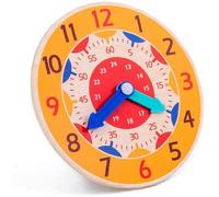 Orologio giocattolo insegnamento e dimostrazione Orologio ora minuto e secondo orologio colore cognitivo prima infanzia educazione prescolare ragazzo o ragazza regaloDurata e stile