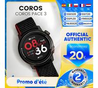 COROS Pace 3 Sport SmartWatch GPS Leggero e confortevole Orologio da corsa GPS a doppia frequenza Frequenza cardiaca