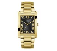 Orologio Guess Uomo Clyde GW0896G2 Oro Quadrante Nero Numeri Romani
