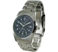 Orologio Hamilton Khaki Field automatico quadrante nero 50M H70455133 da uomo